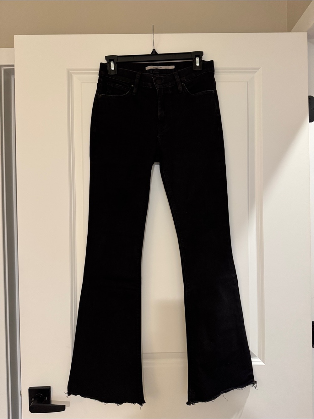 Hudson Jeans Black Bootcut Flare Jeans